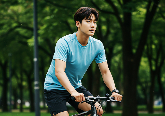 JPG 나무 편집이미지 공원 남자 가로등 한명 성인 운동복 운동 자전거 승차 의료성형뷰티 성인남자한명만 편집실사 AI인물포토 AI콘텐츠 식물 1 옷 공공시설 모션 건강 사람 바이크 CG 남자한명만 성인남자만 파일형식 AI포토