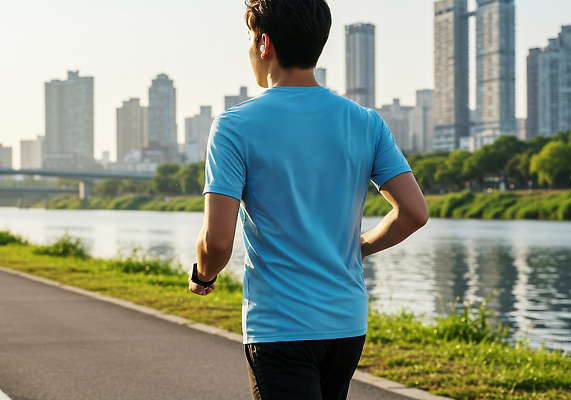 JPG 나무 편집이미지 남자 한명 빌딩 잔디 상반신 성인 운동복 강 달리기 조깅 운동 도시 러닝 가교 의료성형뷰티 성인남자한명만 편집실사 AI인물포토 AI콘텐츠 식물 1 건축물 옷 모션 건강 사람 건물 CG 남자한명만 성인남자만 파일형식 AI포토