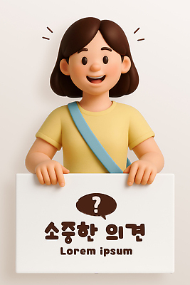 PSD 편집이미지 여자 말풍선 한명 미소 상반신 성인 3D 팻말 물음표 잡기 크로스백 의견 성인여자한명만 편집3D 1 기호 가방 모션 프레임 표정 사람 디지털합성 여자한명만 성인여자만 파일형식