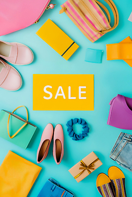 JPG 편집이미지 구두 이벤트 사람없음 선물상자 쇼핑 쇼핑백 세일 다이어리 청바지 머리끈 파우치 이미지편집 편집실사 AI컴퓨터그래픽 AI콘텐츠 신발 가방 장신구 바지 선물 상자 사무용품 CG 파일형식