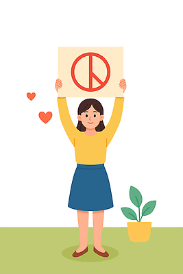 전신 식물 여자 화분 일러스트 한명 미소 들기 성인 파이팅 하트 투표용지 성인여자한명만 기표문양 일러캐릭터 AI파일 모양 캐릭터 1 문양 모션 표정 사람 투표 선거 여자한명만 성인여자만 파일형식 벡터