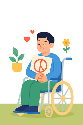 전신 남자 꽃 화분 일러스트 안기 한명 미소 앉기 성인 눈감음 파이팅 하트 휠체어 투표용지 성인남자한명만 기표문양 일러캐릭터 AI파일 모양 식물 캐릭터 1 문양 모션 표정 사람 투표 선거 남자한명만 성인남자만 파일형식 벡터