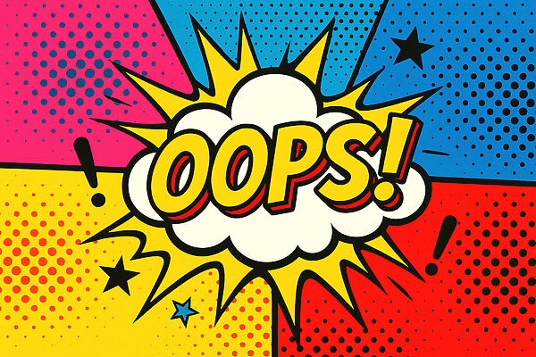 JPG 편집이미지 별 선 말풍선 사람없음 컬러풀 놀람 복고 팝아트 충격 실수 구름모양 카툰스타일 감탄사 하프톤 키치 이미지편집 편집실사 AI일러스트 AI콘텐츠 자연요소 모양 감정 컬러 컨셉 표정 CG 그림 파일형식 구름_자연