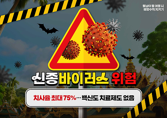 PSD 편집이미지 경고 사람없음 동남아시아 표지판 바이러스 위험 사회이슈 박쥐 경고문 신종바이러스 주의표지판 이미지편집 니파바이러스 아시아 컨셉 포유류 알림판 파일형식