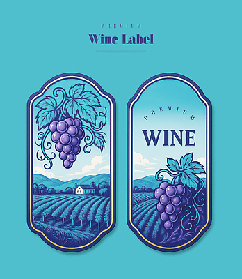 PSD 구름 편집이미지 하늘색 하늘 포도 주택 사람없음 세트 라벨 와인 심볼 포도밭 포도넝쿨 산맥 아르누보 이미지편집 자연요소 밭 과일 산 프레임 주류 미술 건물 파란색 덩굴 파일형식
