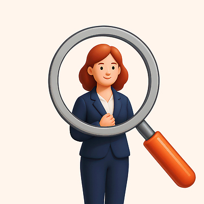 PSD 편집이미지 여자 돋보기 한명 미소 정장 성인 3D 부동산전문가 부동산중개인 살구색 성인여자한명만 편집3D 1 옷 컬러 부동산 표정 사람 전문직 중개인 디지털합성 여자한명만 성인여자만 파일형식