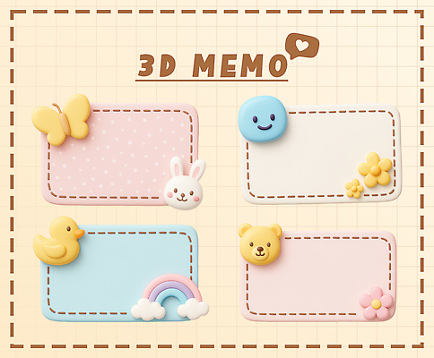 PSD 편집이미지 꽃 점선 나비 무지개 말풍선 곰 미소 사람없음 세트 3D 토끼 메모지 오브젝트 오리새끼 편집3D 자연요소 식물 동물 선 새끼 곤충 포유류 오리 표정 반려동물 사무용품 디지털합성 파일형식