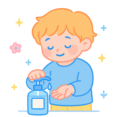 남자 꽃 어린이 일러스트 한명 미소 소년 상반신 반짝임 눈감음 물방울 누름 손씻기 생활습관 위생관리 혼자 손세정제 소년한명만 일러캐릭터 AI파일 식물 캐릭터 1 모션 표정 관리 사람 씻기 습관 세정제 남자한명만 소년만 파일형식 벡터