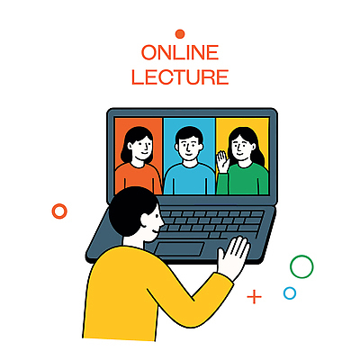 도형 여자 남자 일러스트 회의 협력 미소 여러명 상반신 성인 노트북 컬러풀 손인사 온라인 화상통화 성인만 조별과제 국내일러스트 AI파일 컬러 다수 비즈니스 표정 사람 전자제품 인사 과제 통화 파일형식 벡터