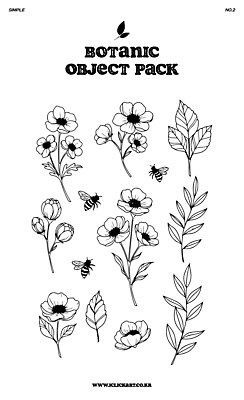 라인일러스트 일러스트 나뭇잎 사람없음 세트 벌 라인아트 꽃봉오리 아네모네 엘리먼트 유칼립투스 작약 보테니컬아트 국내일러스트 AI파일 식물 꽃 선 곤충 잎 파일형식 벡터