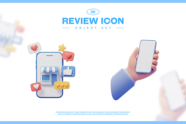 PSD 아이콘 손 하늘색 말풍선 들기 신체부위 스마트폰 세트 3D아이콘 3D 하트 오브젝트 따봉 리뷰 별점 온라인몰 좋음 모양 컨셉 모션 사람 파란색 핸드폰 스마트기기 최고 디지털합성 온라인쇼핑 점수 평가 파일형식