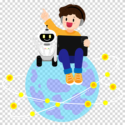 1 남자 어린이 음향기기 모션 표정 사람 손짓 전자제품 스마트기기 남자한명만 소년만 파일형식 네트워크 로봇 AI_인공지능 지구 헤드폰 태블릿 잡기 가리킴 앉기 전신 한명 소년한명만 소년 편집이미지 PNG 웃음 누끼