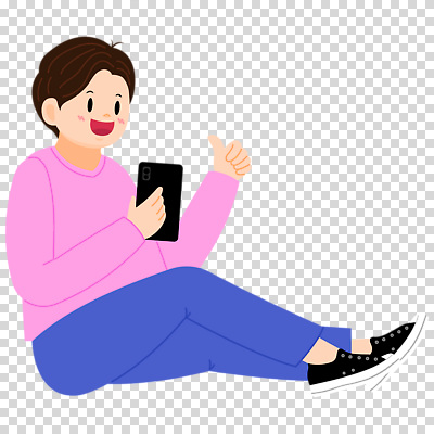 전신 편집이미지 남자 한명 미소 들기 누끼 앉기 성인 스마트폰 따봉 PNG 성인남자한명만 1 모션 표정 사람 핸드폰 스마트기기 최고 남자한명만 성인남자만 파일형식