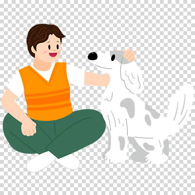 전신 편집이미지 남자 한명 웃음 누끼 성인 강아지 가부좌 PNG 성인남자한명만 쓰다듬기 1 모션 표정 사람 앉기 반려동물 개 남자한명만 성인남자만 파일형식