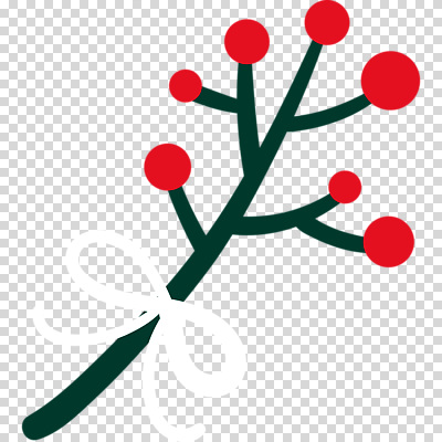 나무 식물 기념일 파일형식 크리스마스 리본 열매 나뭇가지 편집이미지 PNG 사람없음 누끼
