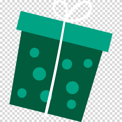 컬러 크리스마스 선물 상자 파일형식 크리스마스선물 리본 선물상자 초록색 편집이미지 PNG 사람없음 누끼