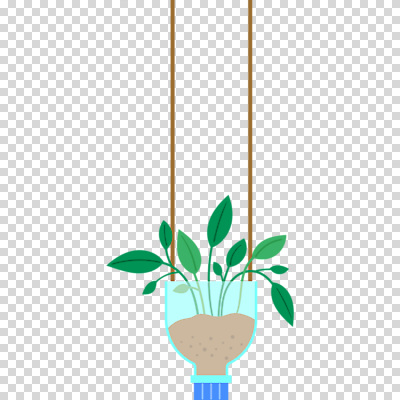 편집이미지 잎 누끼 사람없음 재활용 페트병 PNG 행잉플랜트 식물 화분 친환경 병_담는 파일형식
