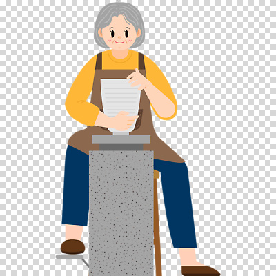 전신 편집이미지 여자 노년 한명 누끼 앉기 앞치마 도자기 만들기 PNG 도자기물레 주무르기 노인여자한명만 1 모션 사람 성인 물레 여자한명만 노인여자만 파일형식