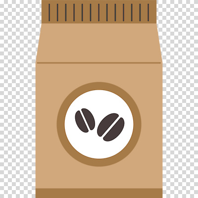 커피 봉투 파일형식 원두봉투 원두 편집이미지 PNG 사람없음 누끼