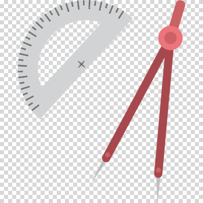 편집이미지 학용품 누끼 사람없음 컴파스 각도기 PNG 문구용품 파일형식