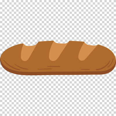 빵 컬러 파일형식 갈색 바게트 편집이미지 PNG 사람없음 누끼