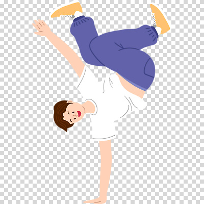 전신 편집이미지 남자 한명 웃음 누끼 성인 댄서 묘기 비보이 PNG 성인남자한명만 직업 1 표정 사람 춤 남자한명만 성인남자만 파일형식