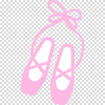 컬러 신발 파일형식 분홍색 토슈즈 편집이미지 PNG 사람없음 누끼