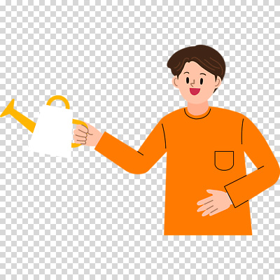 편집이미지 남자 한명 미소 들기 누끼 상반신 성인 물뿌리개 붓기 PNG 성인남자한명만 1 모션 표정 사람 남자한명만 성인남자만 파일형식