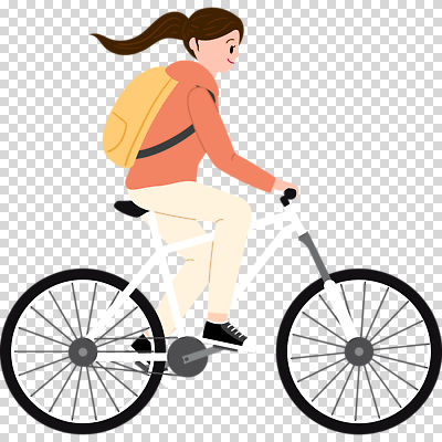 전신 편집이미지 여자 배낭 한명 미소 누끼 성인 자전거 승차 PNG 성인여자한명만 1 가방 모션 표정 사람 바이크 여자한명만 성인여자만 파일형식