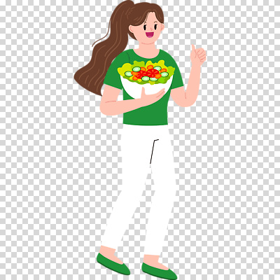 전신 편집이미지 그릇 여자 한명 미소 들기 누끼 성인 샐러드 따봉 PNG 성인여자한명만 1 식기 음식 모션 표정 사람 최고 여자한명만 성인여자만 파일형식