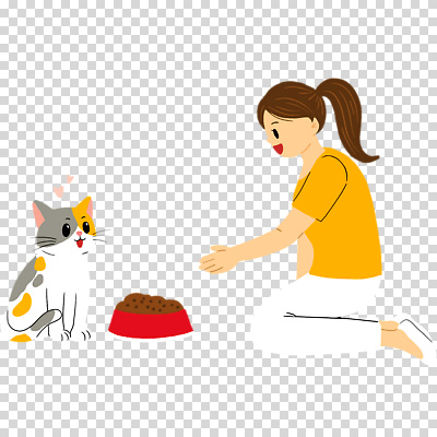 전신 편집이미지 여자 한명 미소 누끼 성인 고양이 무릎꿇기 PNG 개밥그릇 성인여자한명만 고양이먹이 1 그릇 포유류 모션 표정 사람 반려동물 먹이 애견용품 여자한명만 성인여자만 파일형식