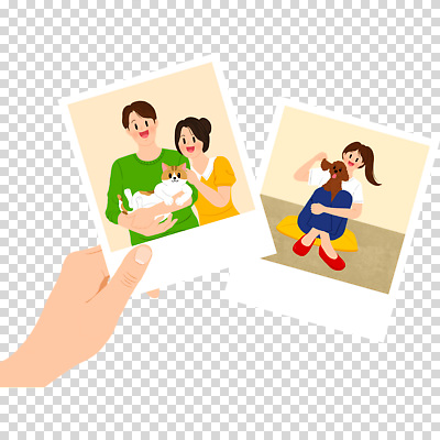전신 편집이미지 손 여자 남자 안기 방석 미소 누끼 앉기 상반신 성인 신체부위 세명 고양이 강아지 가족사진 폴라로이드사진 PNG 성인만 포유류 가족 모션 표정 사람 반려동물 개 폴라로이드 파일형식 단체사진