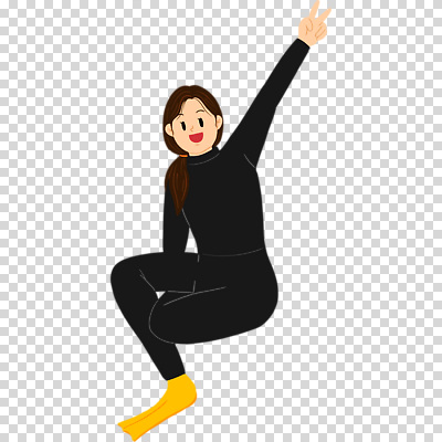 전신 편집이미지 여자 한명 미소 누끼 앉기 성인 손들기 오리발 브이 잠수복 PNG 바디슈트 성인여자한명만 1 옷 모션 표정 사람 손짓 여자한명만 성인여자만 파일형식