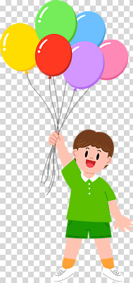 전신 편집이미지 남자 어린이 한명 웃음 누끼 소년 잡기 풍선 PNG 소년한명만 1 모션 표정 사람 남자한명만 소년만 파일형식