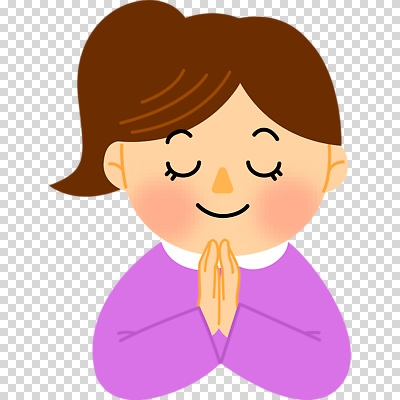 편집이미지 여자 어린이 한명 누끼 소녀 상반신 눈감음 기도 손모으기 PNG 소녀한명만 1 모션 사람 손짓 여자한명만 소녀만 파일형식