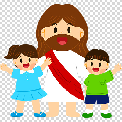 전신 편집이미지 여자 남자 어린이 미소 누끼 소녀 소년 성인 세명 손들기 만세 예수 PNG 모션 표정 사람 신_종교 파일형식