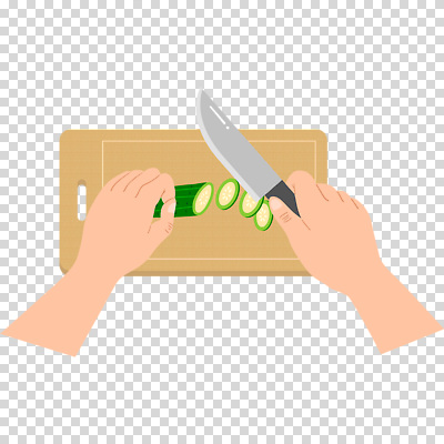편집이미지 손 도마 누끼 신체부위 잡기 칼 자르기 슬라이스 애호박 PNG 모션 호박 주방용품 사람 파일형식
