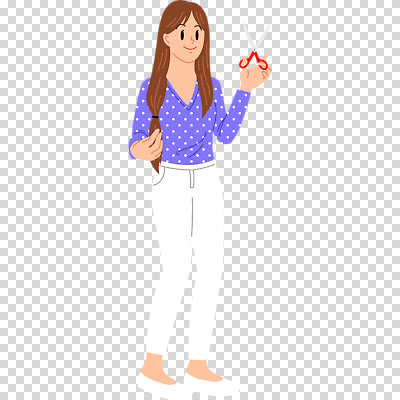 직업 1 모션 가위_도구 표정 사람 여자한명만 성인여자만 파일형식 미용사 미소 가위질 들기 전신 한명 여자 성인여자한명만 성인 편집이미지 PNG 누끼