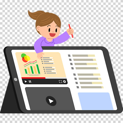 편집이미지 여자 어린이 그래프 매달리기 한명 미소 들기 누끼 소녀 상반신 태블릿 연필 재생 영상 PNG 소녀한명만 1 모션 학용품 표정 사람 전자제품 스마트기기 필기구 여자한명만 소녀만 파일형식