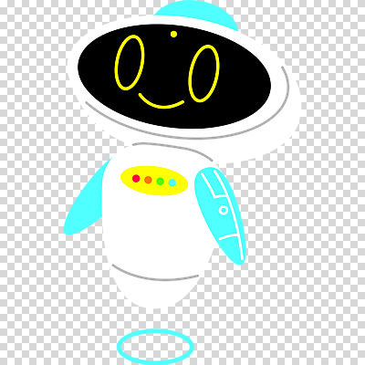 편집이미지 미소 누끼 사람없음 로봇 PNG AI_인공지능 표정 파일형식