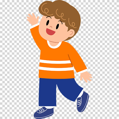 전신 편집이미지 남자 어린이 한명 미소 누끼 소년 걷기 손인사 PNG 소년한명만 1 모션 표정 사람 인사 남자한명만 소년만 파일형식