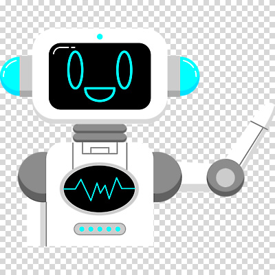 편집이미지 미소 누끼 사람없음 가리킴 맥박 로봇 PNG AI_인공지능 의학 표정 손짓 파일형식