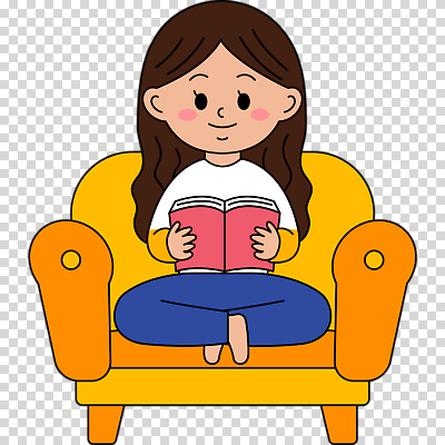 1 의자 모션 표정 사람 앉기 여자한명만 성인여자만 파일형식 미소 독서 책 들기 소파 가부좌 전신 한명 여자 성인여자한명만 성인 편집이미지 PNG 누끼