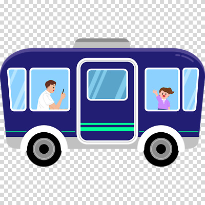 여자 어린이 육상교통 모션 대중교통 표정 사람 핸드폰 스마트기기 인사 파일형식 미소 승차 버스 스마트폰 들기 손인사 상반신 두명 남자 소녀 성인 편집이미지 PNG 누끼