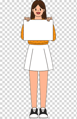 전신 편집이미지 여자 한명 웃음 들기 누끼 성인 팻말 PNG 성인여자한명만 카피스페이스 1 모션 프레임 표정 사람 공백 여자한명만 성인여자만 파일형식