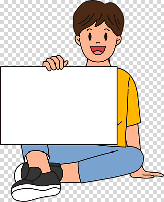 전신 편집이미지 남자 어린이 한명 웃음 들기 누끼 앉기 소년 팻말 PNG 손짚기 소년한명만 카피스페이스 1 모션 프레임 표정 사람 손짓 공백 남자한명만 소년만 파일형식