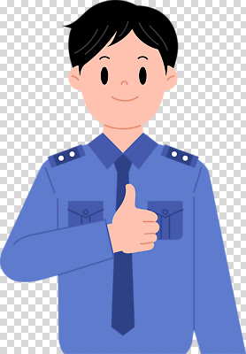 1 컬러 유니폼 표정 사람 최고 경찰 남자한명만 성인남자만 파일형식 경찰복 상반신 미소 파란색 따봉 한명 남자 성인남자한명만 성인 편집이미지 PNG 누끼