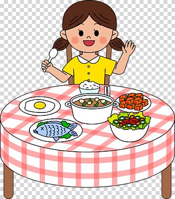 편집이미지 접시 여자 어린이 식탁 밥 한명 누끼 앉기 소녀 상반신 손들기 숟가락 식사 샐러드 식탁보 계란프라이 깍두기 먹기 된장찌개 생선구이 PNG 소녀한명만 1 식기 한식 음식 모션 탁자 김치 수저 사람 계란요리 찌개 구이 생선요리 여자한명만 소녀만 파일형식