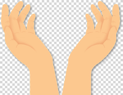 편집이미지 손 누끼 신체부위 PNG 살구색 컬러 사람 파일형식