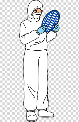 전신 편집이미지 한명 들기 누끼 성인 관찰 PNG 성인한명만 방역복 웨이퍼 1 옷 모션 사람 반도체 방역 성인만 파일형식